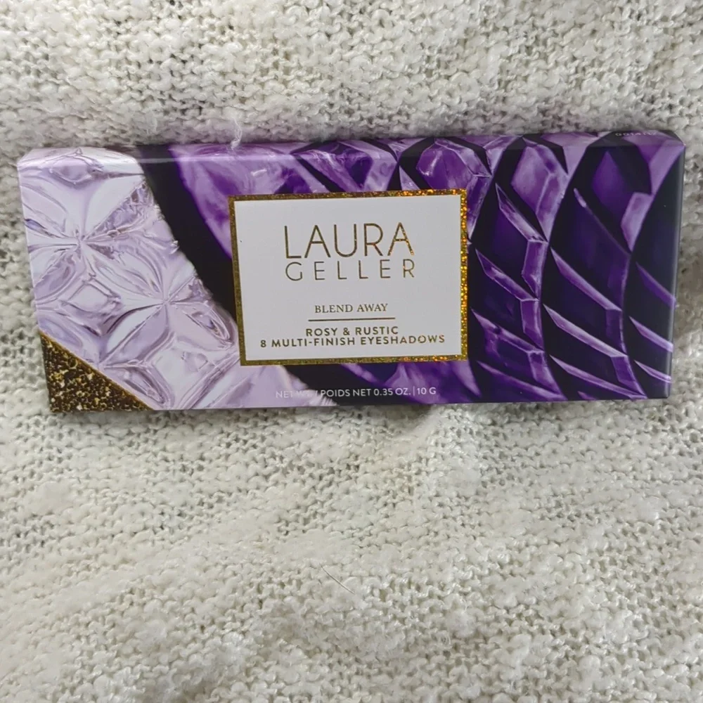 LAURA GELLER Blend Away Rosy & Rustic 8 Multi-Finish Eyeshadows, 0.35g/0.35oz